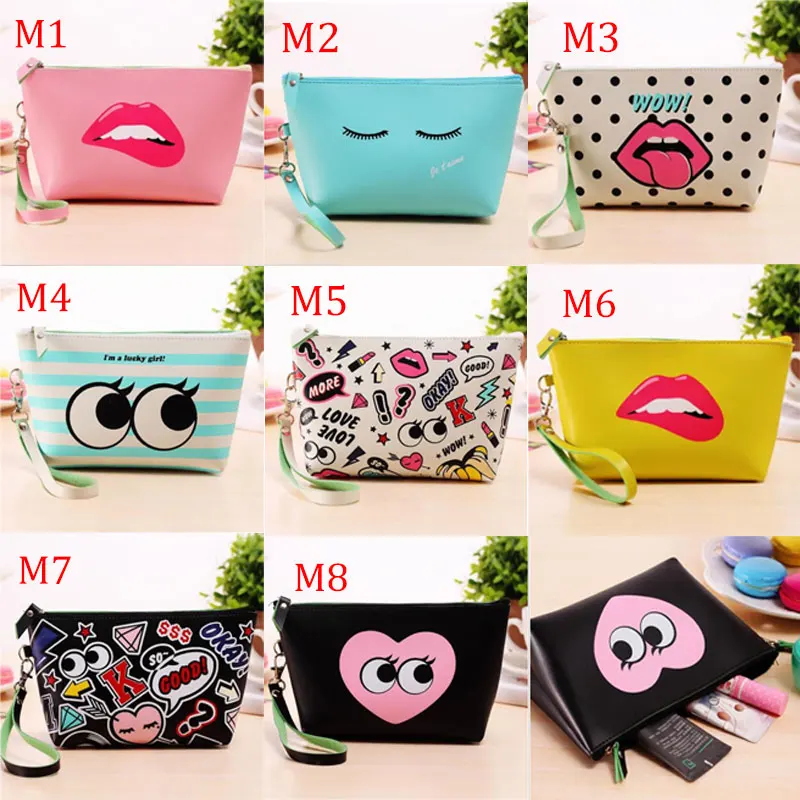 

Fashion Cute Cosmetic Makeup Bag Purse Wash Organizer Pouch Pencil Case Traveling Bags Best Sale-WT
