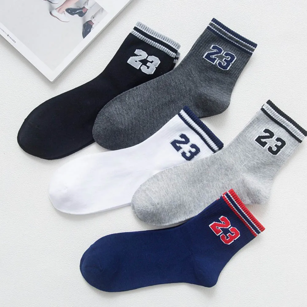 10 Pair New Fashion Men Striped Warm Socks Middle Tube Socks Men Casual