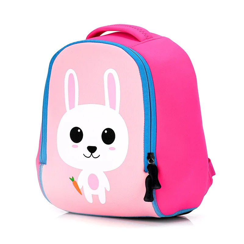 Best Girls 1 3 years Schoolbag Kids New Animal Backpack Toddler 3D rabbit School Bag for Kindergarten boys Cartoon Preschool Backpack