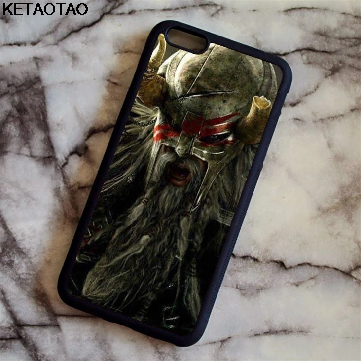 

KETAOTAO Vikings serie Phone Cases for iPhone 4S 5C 5S 6 6S 7 8 Plus XR XS Max for XS4 5 6 7 8 6 Case Soft TPU Rubber Silicone