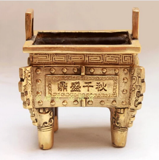 

B0601 419Bronze copper home decoration crafts decoration buddha with buddhism supplies incense burner prosperously chiaki statu