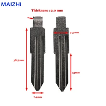 Maizhi 10 шт. автомобиля flid складной № 06 ключ пустой Замена для Nissan Bluebird Duke запрещающий demeano замена автомобилей- стиль