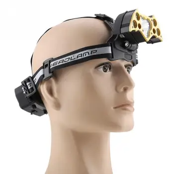 

USB Rechargeable Headlamp Head Lamp 9LED High Bright Headlight Head Torch Lamp Light for Camping Fishing linterna led cabeza