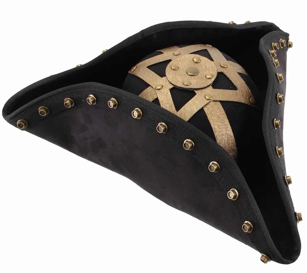Pirati dei caraibi Capitano Hector Barbossa Costume Cappello di cosplay  Puntelli di Halloween del partito di trasporto libero|pirate costume  hat|hat piratepirate hat - AliExpress