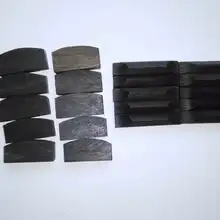 10 наборов черного дерева скрипки седла и орехи