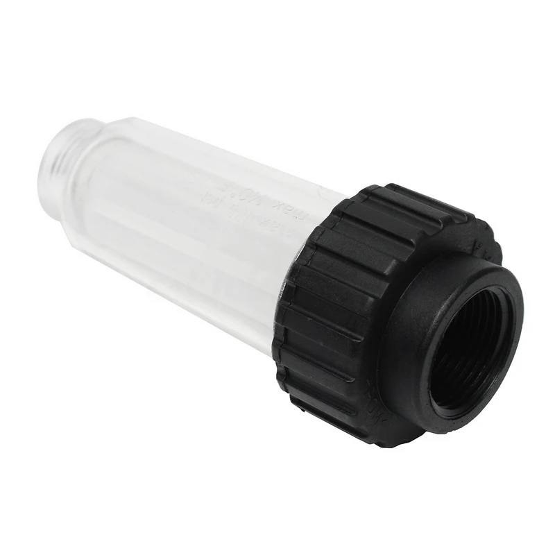 Mayitr 1 Set High Pressure Washer Jet Wash In Line Water Filter Cleaner For Cleaning Machine 3 / 4'' Connection High Quality