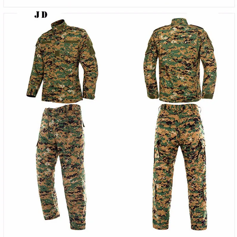 Военный Bdu боевые форма костюм Тактический военные камуфляж Airsoft Пейнтбол