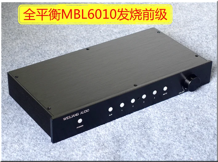 HiFi MBL6010 полный баланс версия Предварительный усилитель дистанционное управление Preamp RCA/XLR готовой Предварительный усилитель