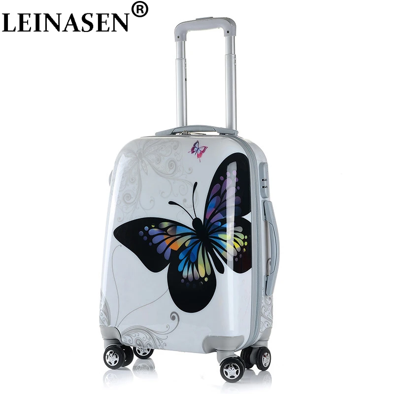

20 24 28 inch Cartoon Student Rolling Luggage Spinner Children Trolley Suitcase Wheels Kids Carry On Travel Bag Hardside Trunk