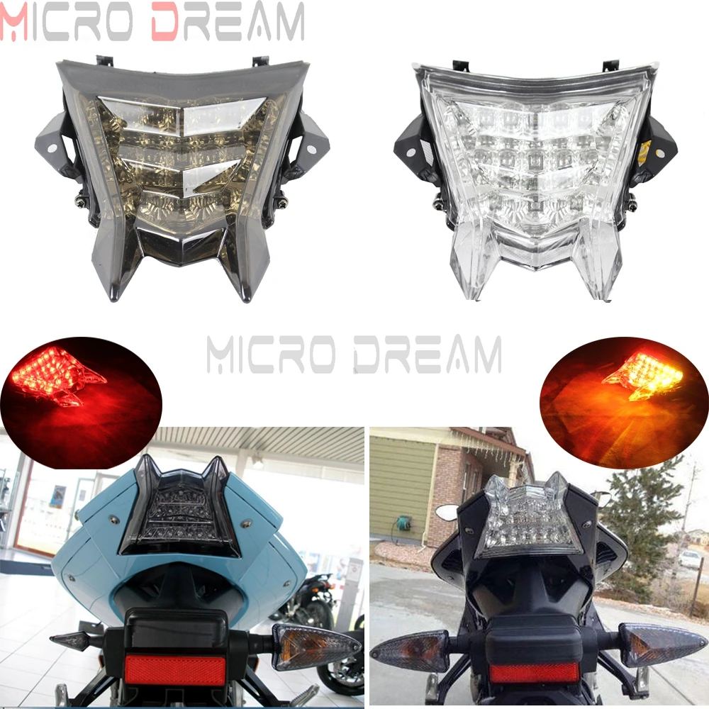 Smoke LED Brake Stop Tail Light For BMW HP4 2012-2014 S1000RR S1000R 2010-2014 Motorcycle Multi Lighting Rear Running Lamp |