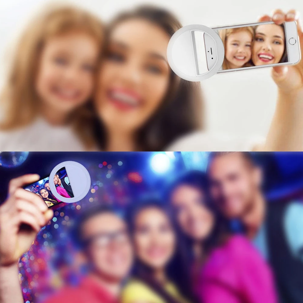 Selfie Lamp Mobile Phone Portable Flash Ring