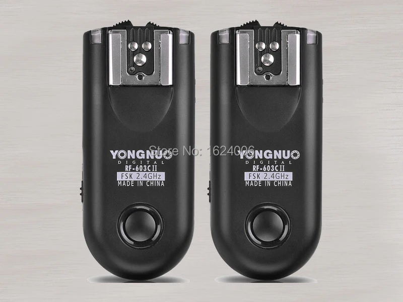   Yongnuo RF-603 II C3 RF603  603   2   CAN0N 60D / 1000D / 450D / 400D / 350D / 300D / 500D / 550D