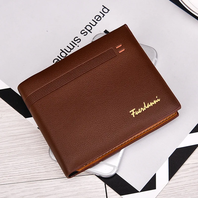 Hot Sale Fashion Men Wallets Casual Short Style 3 Colors Credit Card Holder Purse Multi-functional youth Free Shipping 045