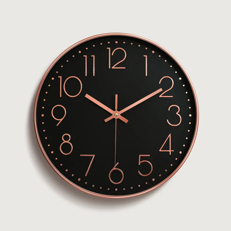 

Meijswxj 12 inches Wall Clock Saat Reloj Clock Relogio de parede Duvar Saati Horloge Murale Mute Digital Wall Clocks Living room