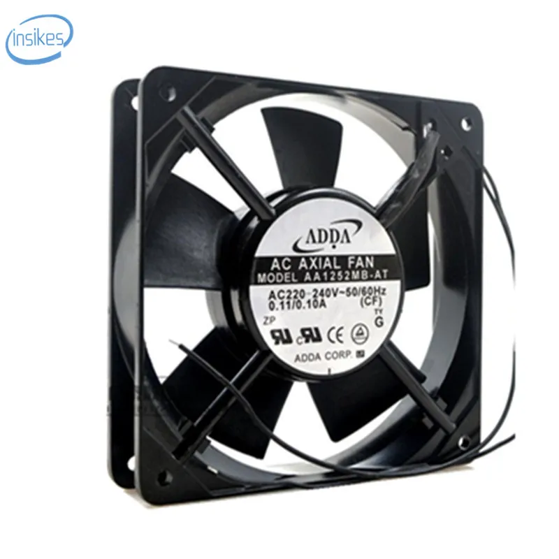 AA1252MB AT Axial Cooling Fan AC 220V 240V 18W 0.11A 2700RPM 12025 12cm