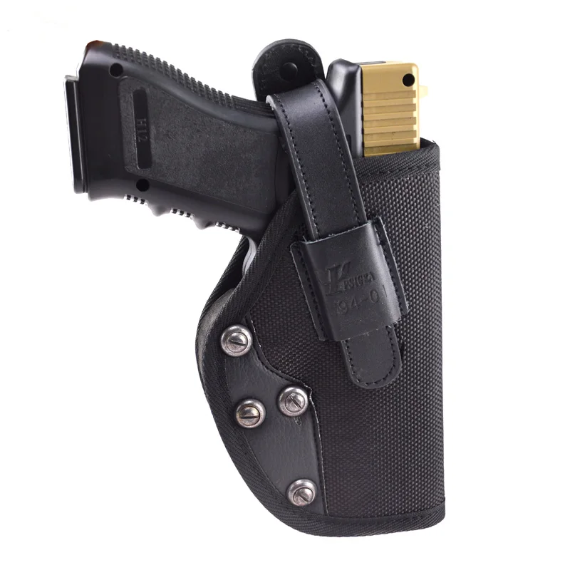 Outside The Waistband Holster Nylon Gun Belt Holster for Medium Compact
