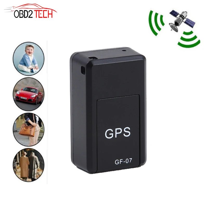 السوبر ميني GF-07 GPS المقتفي GSM جي بي آر إس البسيطة سيارة المغناطيسي GPS لمكافحة خسر تسجيل جهاز تعقب محدد تعقب