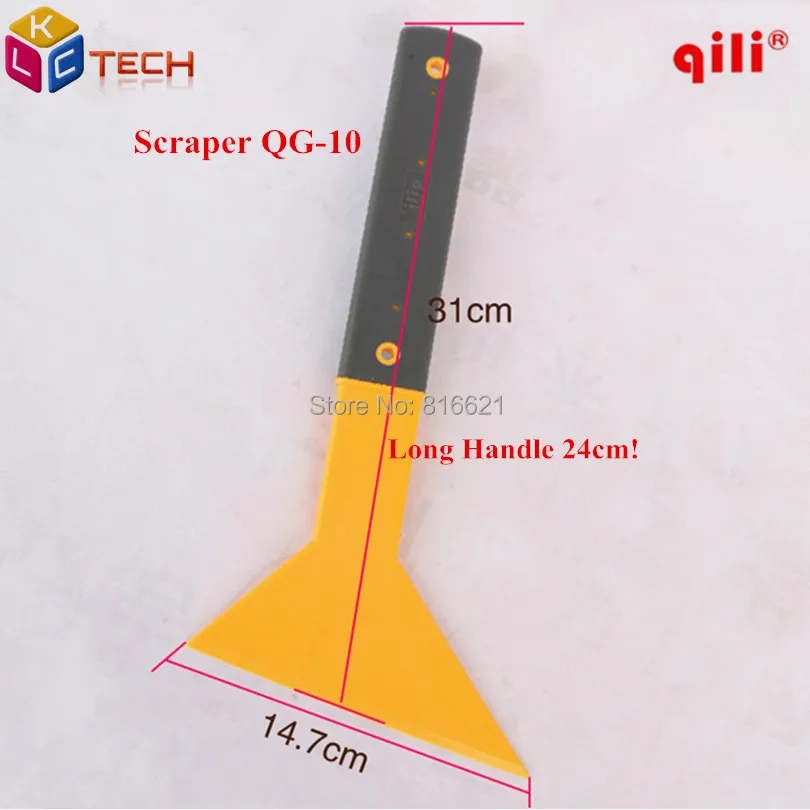 

Qili QG-10 Long Handle Scraper Automobile Rubber Handle Window Film Tint Tools Slim Foot Squeegee Car Home Tint