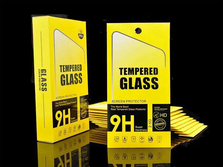 

1000 PCS Mix Models 0.3M 9H Tempered Glass Screen Protector with Retail Package For iPhone SAMSUNG LG HUAWEI
