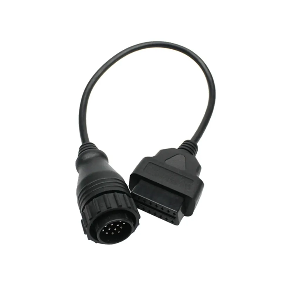 10 шт./лот для Mercedes BENZ Sprinter 14pin к OBD2 16pin DLC разъем 14PIN to OBD OBDII 16 pin адаптер Кабели