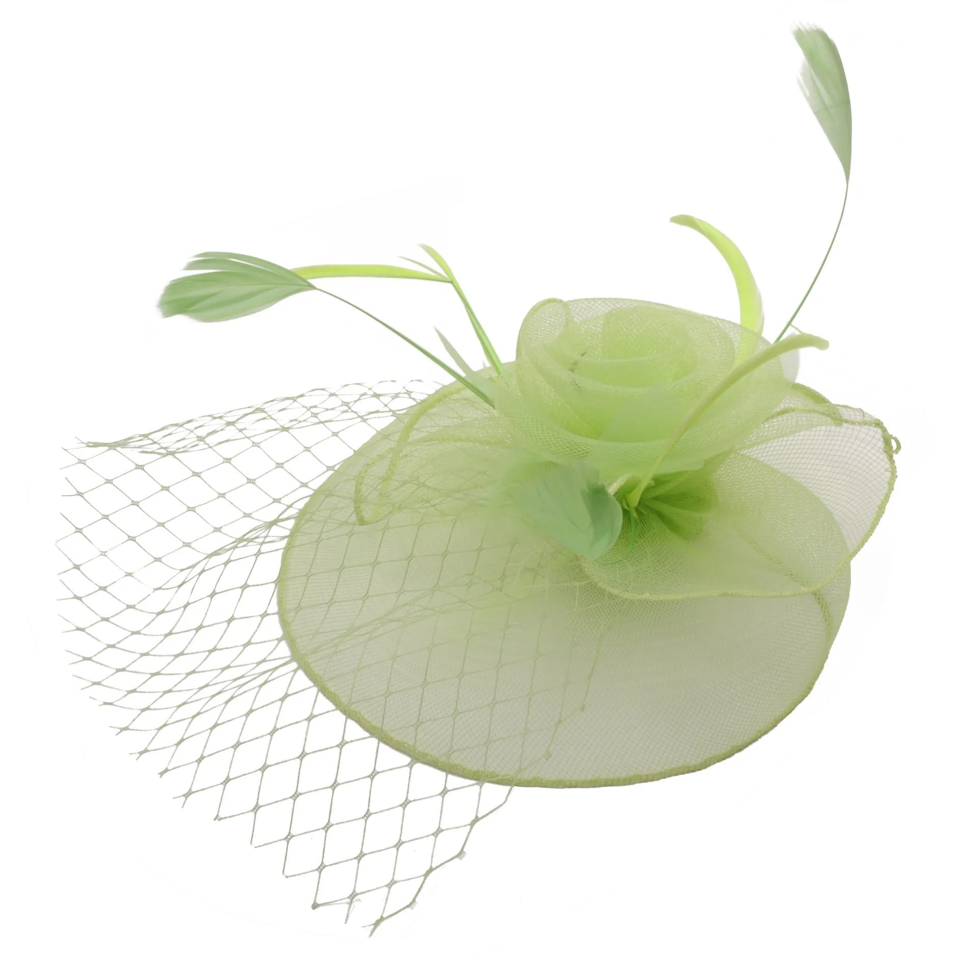 Flower Hair Comb Wedding Pearl Comb Bridal Fascinators And Hats Wedding Hats For Women Pink Rose Church Flower Cocktail White