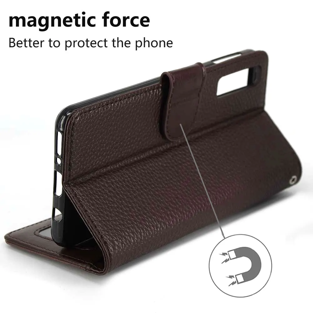 IDOOLS PU Leather Flip Case for Samsung galaxy A7 2018 A750 6.0