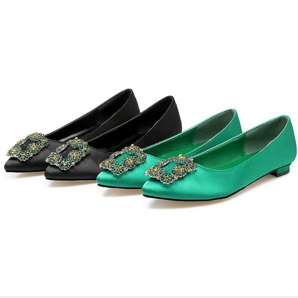 jewelled ballet flats