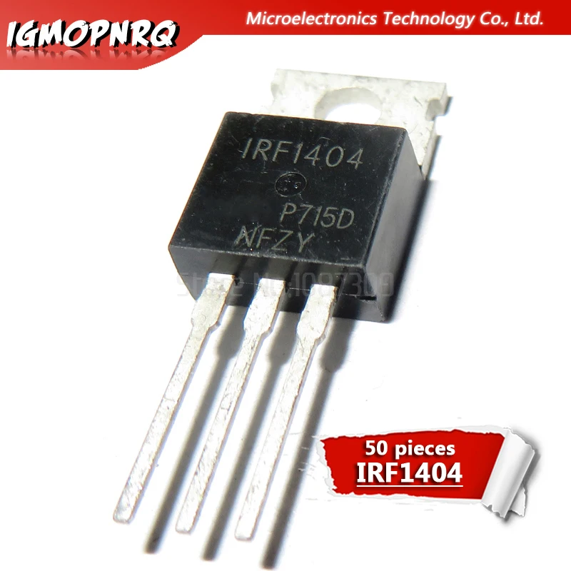 

50pcs IRF1404PBF IRF1404 TO-220 new original