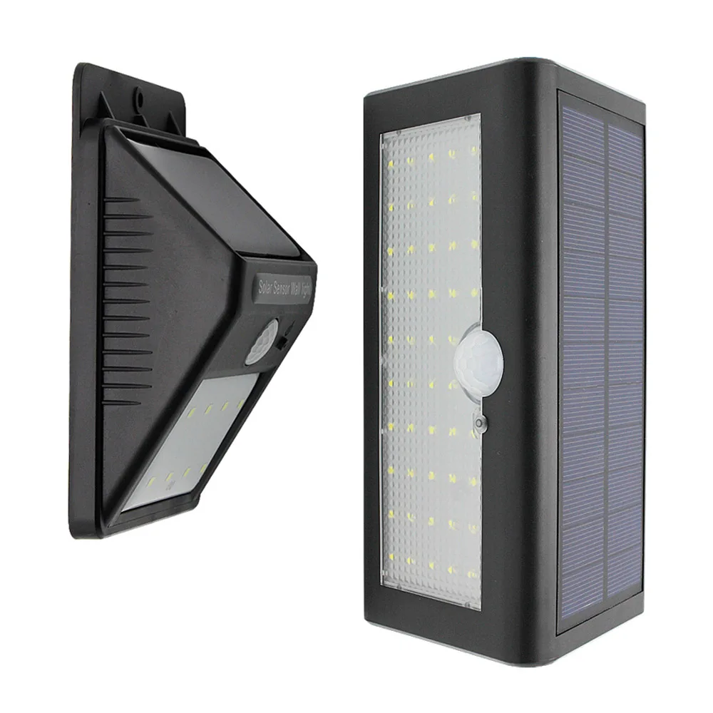 Новый Солнечный свет 20/45/48 LED наружная настенная лампа PIR датчик движения Детектор