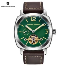 PAGANI DESIGN Mechanical Watch Men Luxury Brand Leather Band Automatic Business Watch Waterproof 50M Male Clock Montre Homme PAGANI DESIGN Mechanical Watch Men Luxury Brand Leather Band Automatic Business Watch Waterproof 50M Male Clock Montre Homme