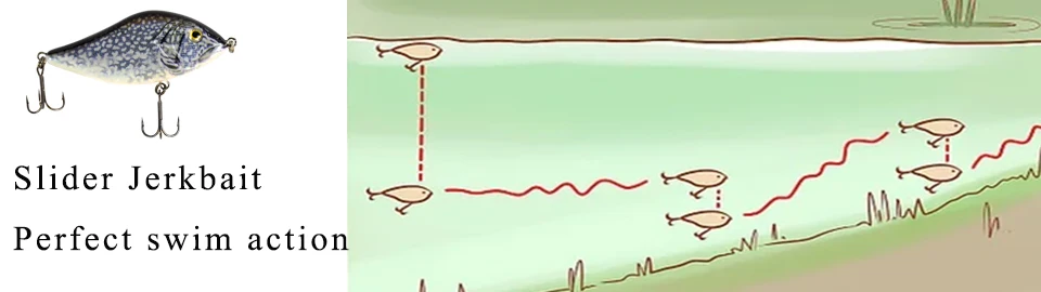 10 см 45 г медленное погружение Джеркбейт приманка Высокое качество Щука муски рыболовные приманки-Воблеры