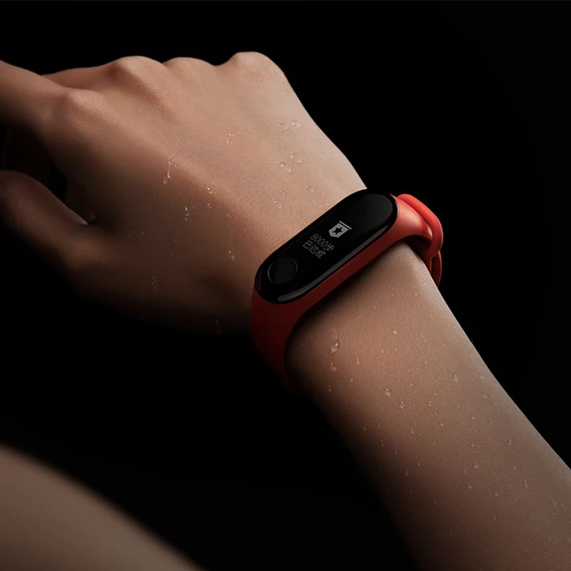 Глобальная версия Xiaomi mi Band 3 Xiomi band умный Браслет 0 78 &quotOLED дисплей фитнес трекер