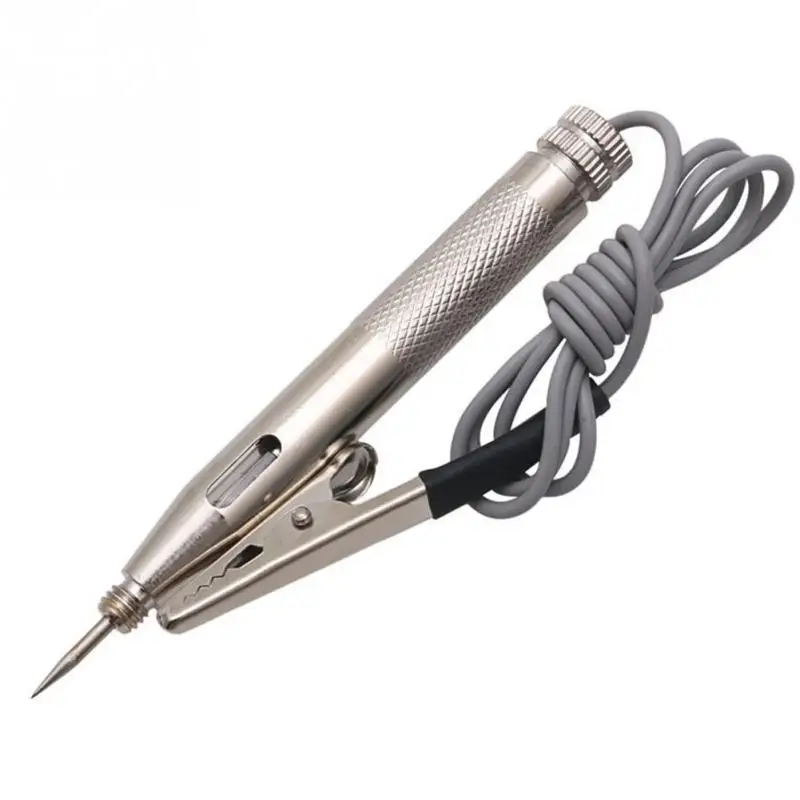 

Auto Car Motorcycle Circuit Tester Direct Curren 6V 12V 24V Copper Auto Car Light Circuit Tester Lamp Gauge Test Voltmeter Light