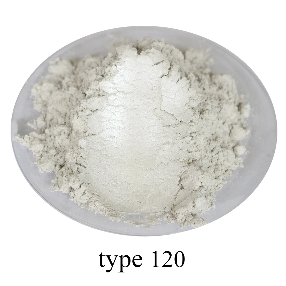 

Type 120 Pigment Pearl Powder Healthy Natural Mineral Mica Powder DIY Dye Colorant,use for Soap Automotive Art Crafts, 50g