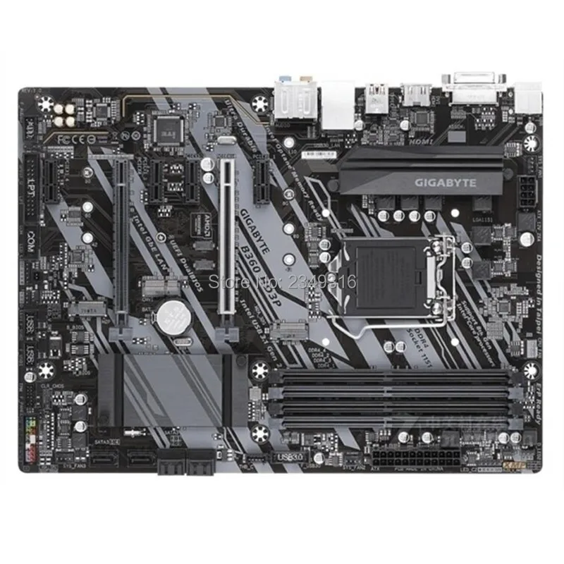 

For Gigabyte GA-B360 HD3P Used original Desktop B360 Motherboard B360 HD3P Socket LGA1151 DDR4 USB3.0 SATA3