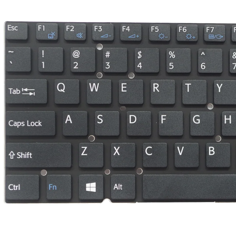 Teclado Portátil para Sony Vaio ru Eua Inglês Svt131 A11v Svt1312l1rs Svt13114gxs Svt13116fxs Svt13118fxs Svt13 Svt141 Laptop - Imagem 5