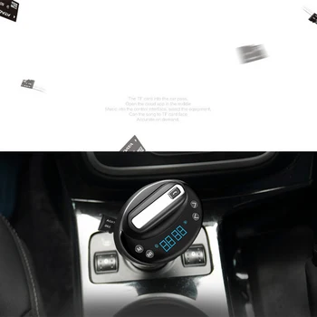

Music Player FM Transmitter Headset Dual USB Car Bluetooth Handsfree Quick Charger with Luminous Button V8 MP3 High Quality