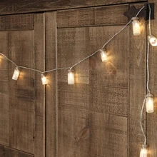 Magicnight наружные гирлянды, 9,9 футов 30 светодиодный s Водонепроницаемый 8 режимов стеклянная банка светодиодный Сказочный светильник для спальни Hoom сада свадьбы