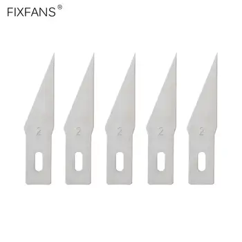 

FIXFANS Large Size 2# Hobby Knife Blades Wood Carving Tools Set for Engraving Craft Sculpture Knife Scalpel Cutting DIY Tool