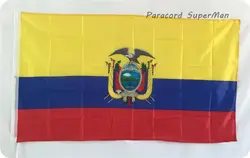 ЭБУ баннер флаг 3 x5ft висит полиэстер Эквадор баннер ФЛАГ 150x90 см для празднования Кубка мира/активности дома