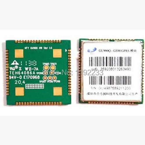 2 шт./лот GSM/GPRS Модуль ДТУ Двойной Частоты/GU900D Расположение Базовой Станции MMS DTMF |