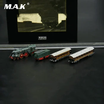 

Trian Toys for Children Kid 1/220 Scale Atlas Minitrains Model Diecast Train Tram With Train Tracks for Boys Collection