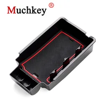 Vassoio di Stoccaggio Contenitore di Bracciolo della Console centrale Per AUDI A4L A4 A5S Q3 Q5 2009-2018 Accessori Interni Stivaggio riordino Car-styling