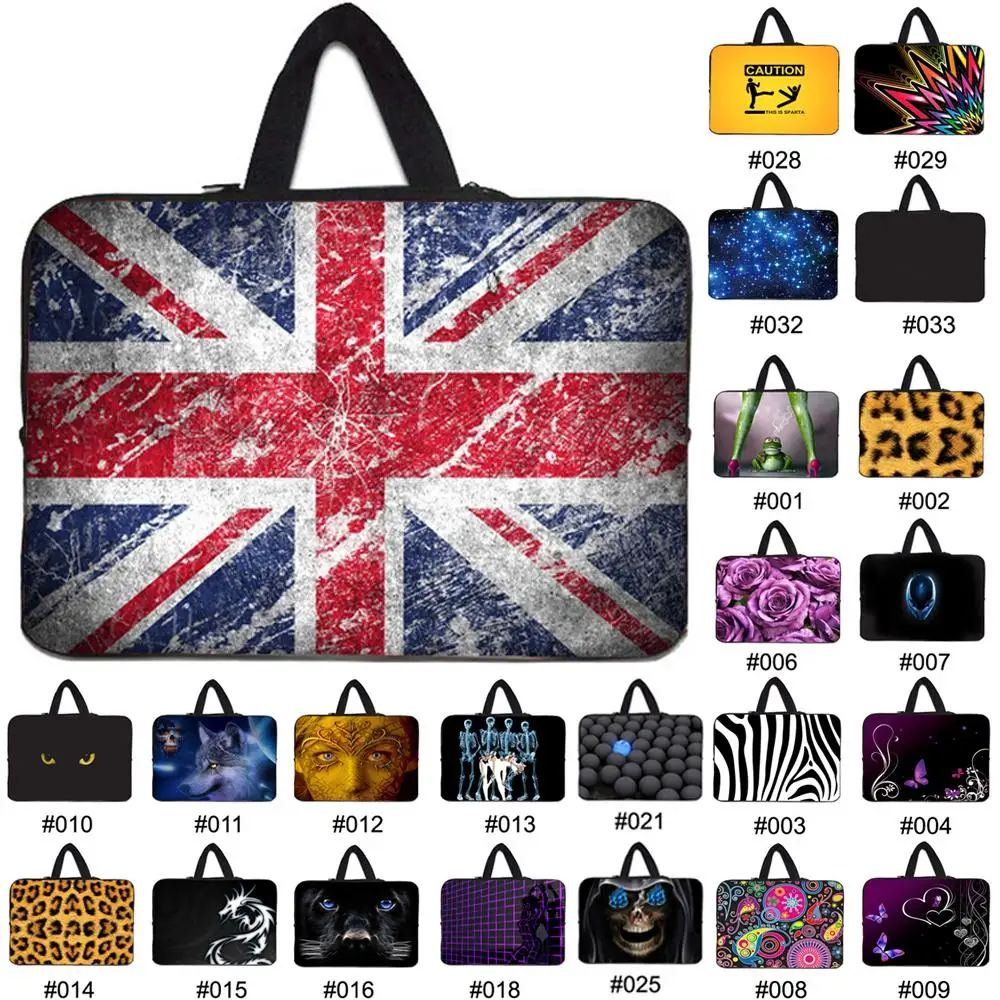 9.7 10 12 13 15 17 inch laptop bag tablet sleeve cases with handle PC