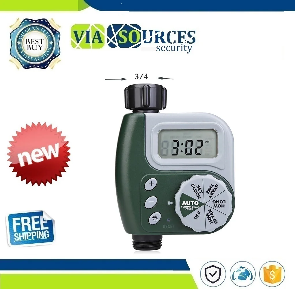 

Garden Watering Timer Automatic Electronic Water Timer Home Garden Irrigation Timer Controller System autoplay irrigator