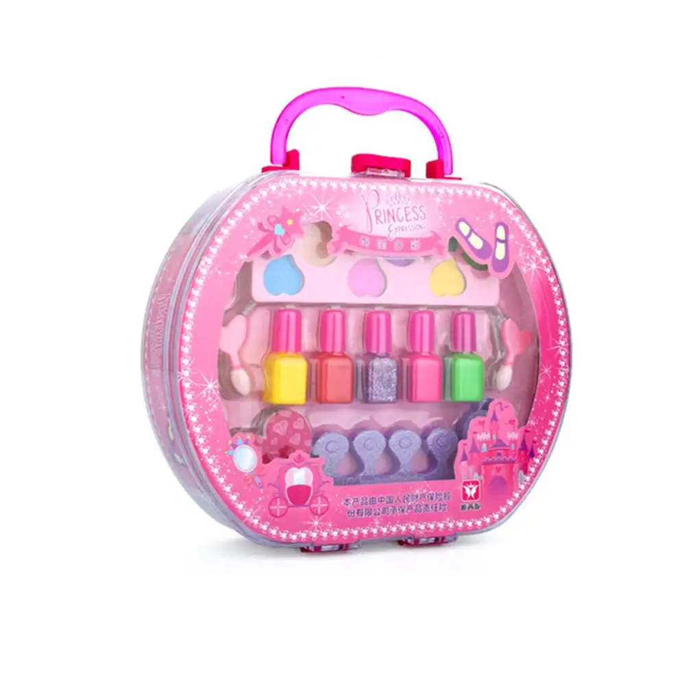  Children's Makeup Cosmetics Toy Tote Bag Storage Princess Stage Show Little Girl Nail Polish Prince