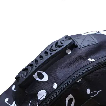 

41 Inch Dual Adjustable Shoulder Strap Acoustic Guitar Gig Bag - Black