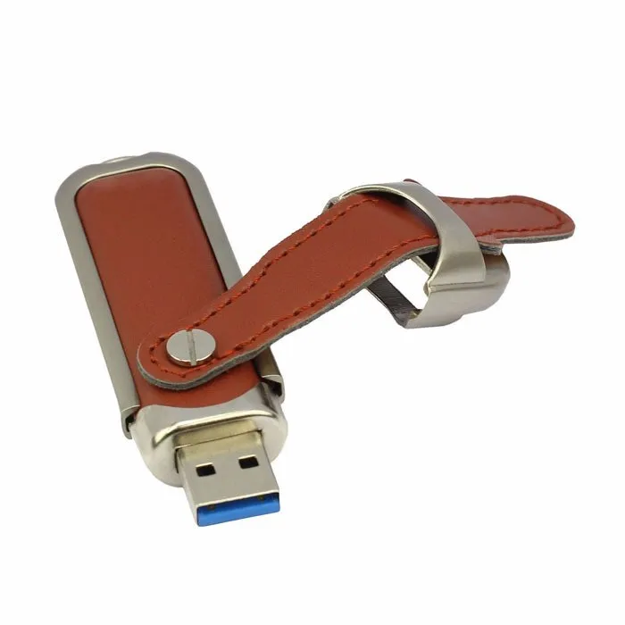 Топ моды Pendrive кожа USB Flash Drive High Speed USB 3.0 8 ГБ 16 ГБ 32 ГБ 64 ГБ 128 ГБ U диск 256 ГБ накопитель(логотип