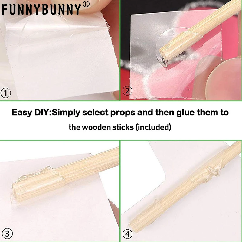 Пасхальный реквизит для фотосессии FUNNYBUNNY Декорации Пасхальной вечеринки набор