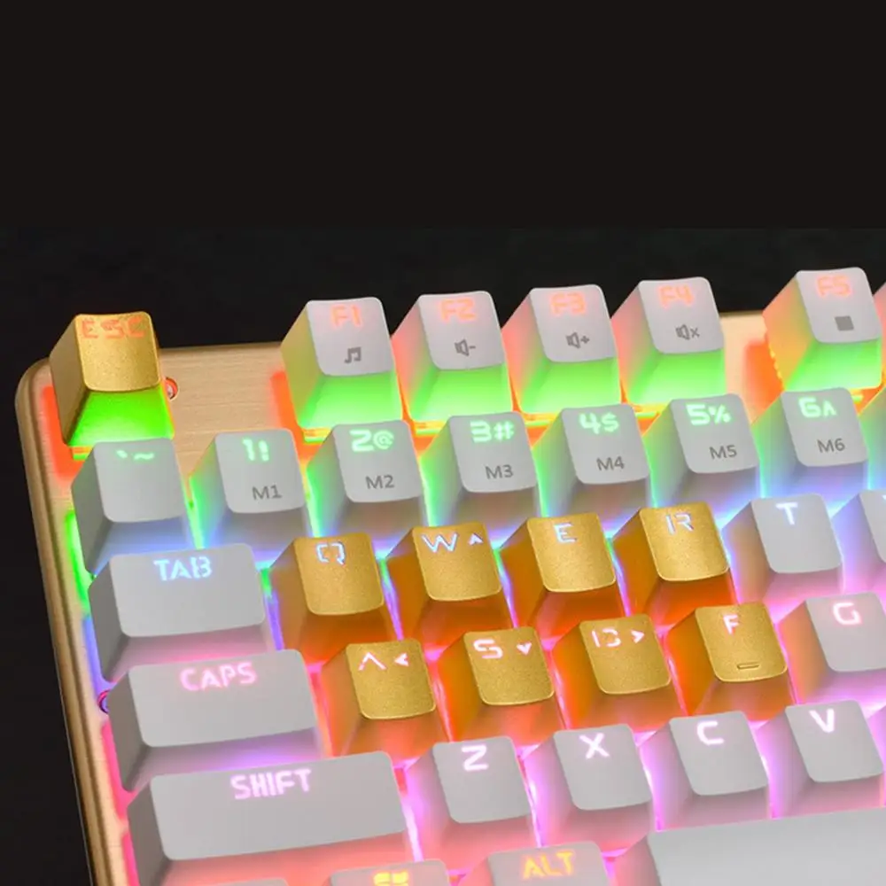 Металлические клавиши на клавиатуру с подсветкой для вишневых переключателей